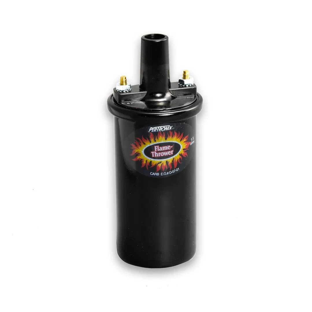 45111 – PERTRONIX Ignition Coil, Canister 45000 Volts 0.600 Ohms Primary Resistance/10k Ohms Secondary Resistance/108...